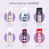 imPRESS imPRESS TOENAILS Blanc Chic White French Short Squoval 24 Count view 6