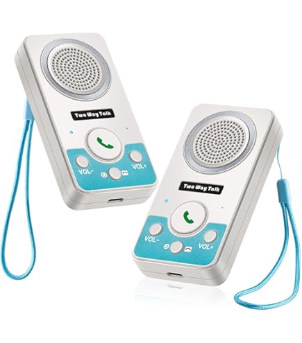 Wireless Intercom System For Home – Super Long Range, 2-Way Phone Intercom, Hands-Free (2 Units)