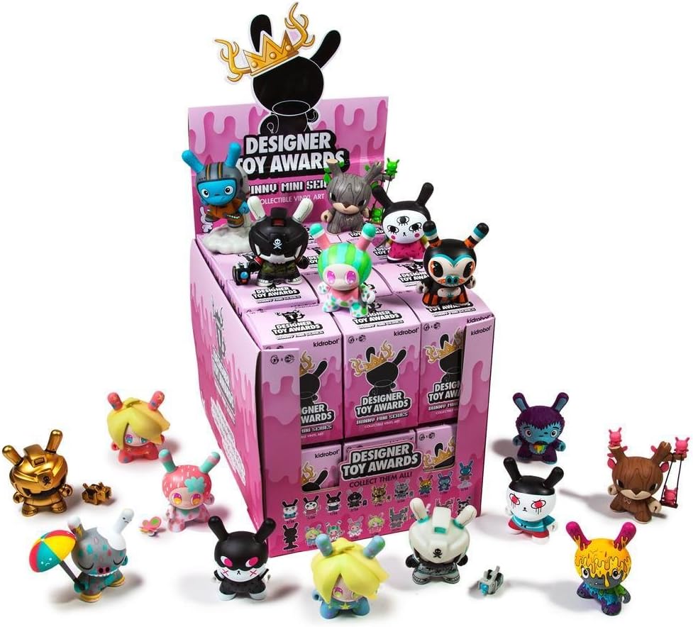 One Blind Box Designer Toy Awards Dunny Vinyl Mini Figure by Kidrobot