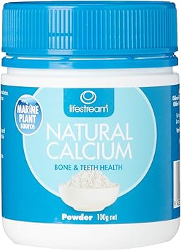 Lifestream Natural Calcium Powder, 100g: Amazon.co.uk: Health