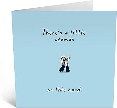 Central 23 Unhofliche Geburtstagskarte Fur Manner Und Frauen Little Seeman Freche Geburtstagskarte Beste Freunde Lustiges Design Kommt Mit Lustigen Aufklebern Amazon De Burobedarf Schreibwaren