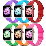 6 Pack Sport Bands Compatible with Apple Watch Band