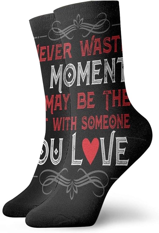 Socks,Love Quote For Your Relationship Sport Athletic Sock Casual Socks