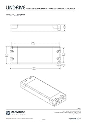 LED Driver - 12V Magnitude - 20W Lindrive