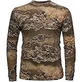 SCENTBLOCKER Scent Blocker Fused Cotton Lightweight Long-Sleeve Shirt, Camo Hunting Clothes