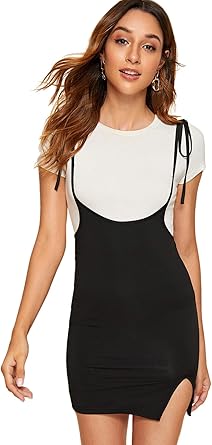 bodycon overall skirt