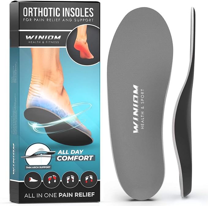 Plantar Fasciitis Insoles,with Arch Support All in One