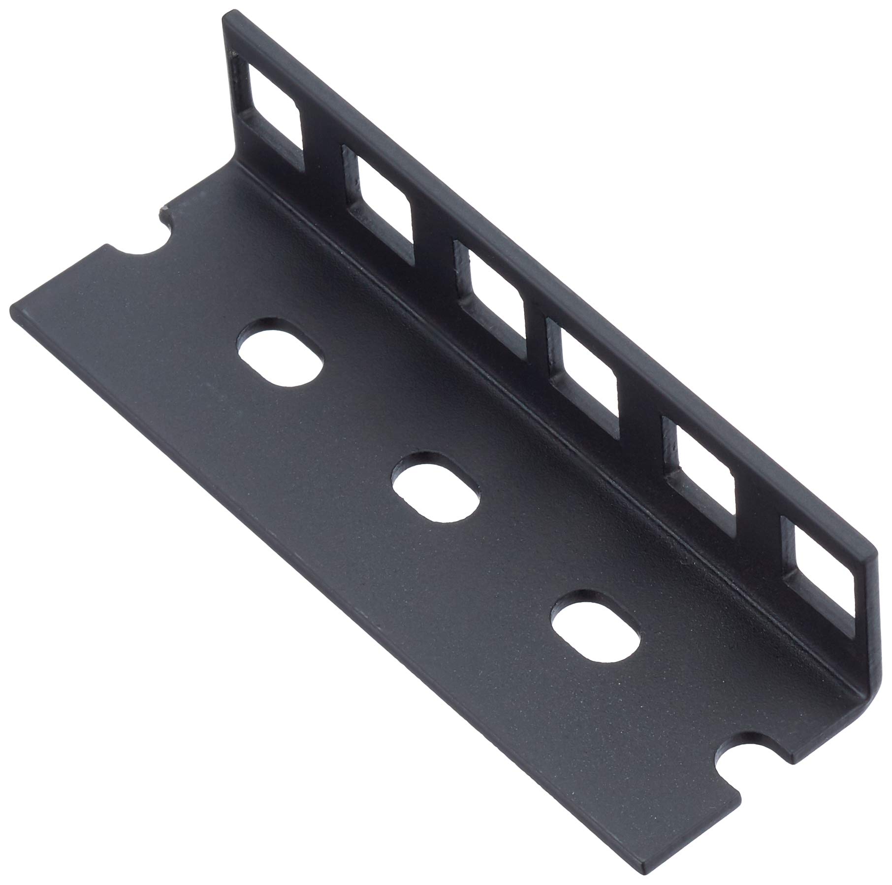 Adam Hall 19" Parts 61535 B 2 - Heavy Duty Rack Strip black 2 U