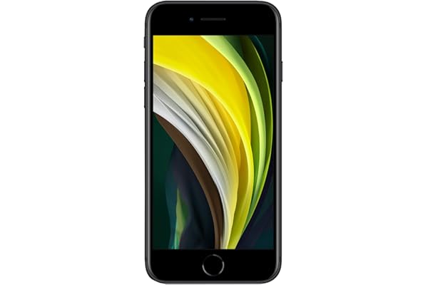 Apple iPhone SE 2nd Generation, US Version, 64GB, Black - Unlocked (Renewed) | US Version, Renewed