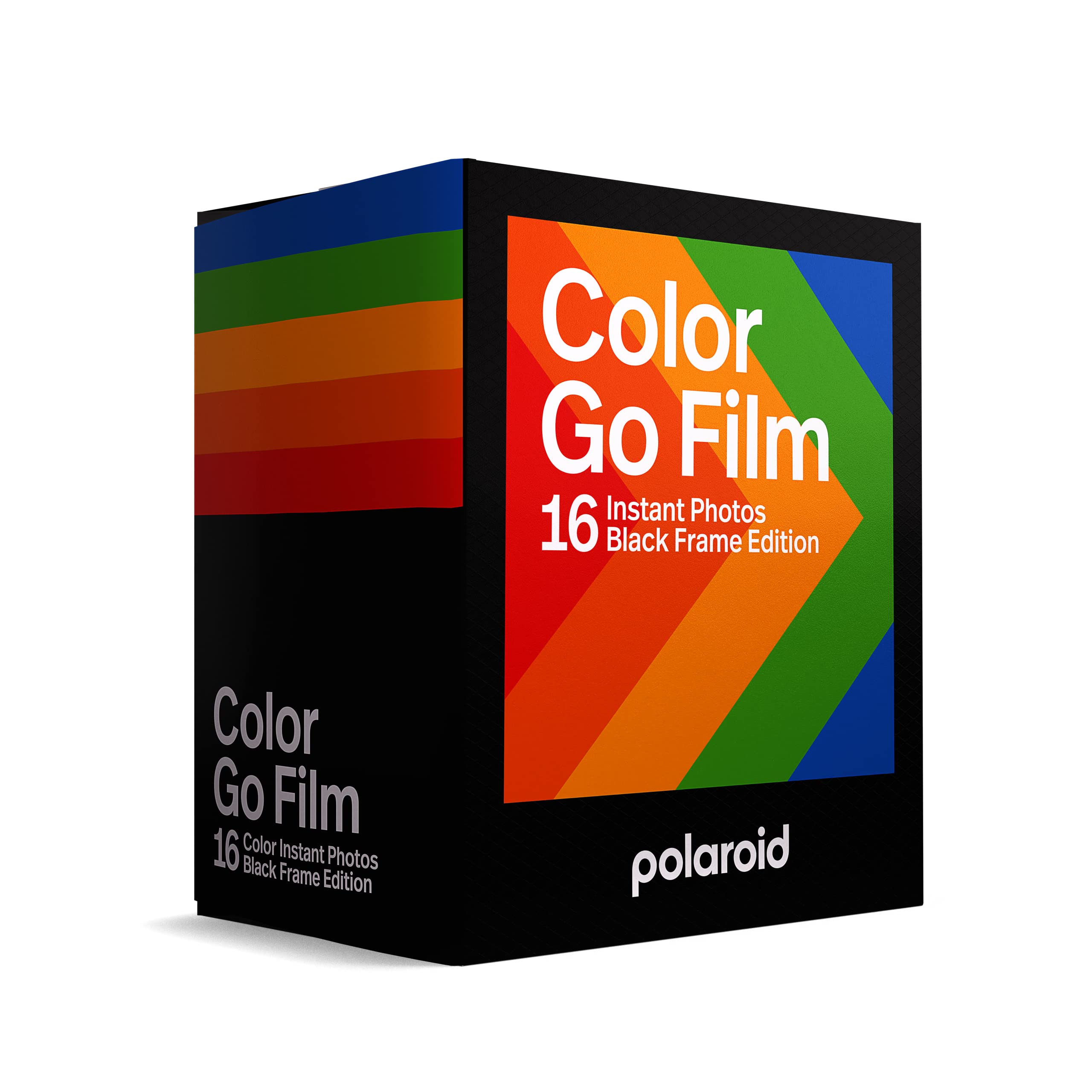Photo 1 of Polaroid Go Color Film - Black Frame (16 Photos) (6211) - Only Compatible with Polaroid Go Camera