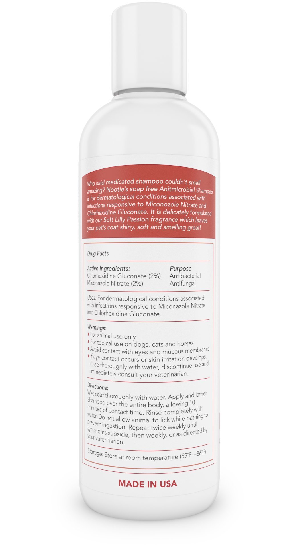 Medicated Dog Shampoo Antifungal, Antibacterial Dog Shampoo Lather