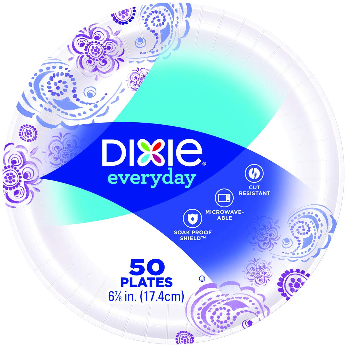 Dixie 15123 Heavy Duty Paper Plates (6.875 inch 50 Count) eBay