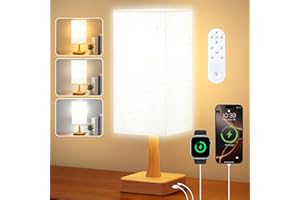 OYADISIIOP Light Therapy Lamp 10000 Lux Therapy Light with Remote, Upgrade Size, 3 Color Temperatures, 5 Brightness Level Full Spectrum Sunlight Lamp with USB C & A Ports Home/Office Use As Lift Mood, Grain, 24W