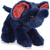 Aurora® Adorable Mini Flopsie™ Freed Elephant Stuffed Animal - Playful Ease - Timeless Companions - Blue 8 Inches