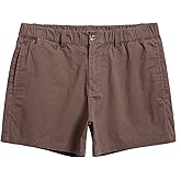 maamgic Mens Shorts Casual 4 Inch Cotton Casual Shorts for Men Elastic Waistband Mens Casual Shorts Daily Wear
