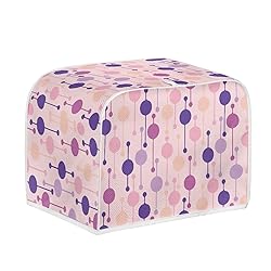 Coldinair Colorful Circle Pattern Two Slice Toaster