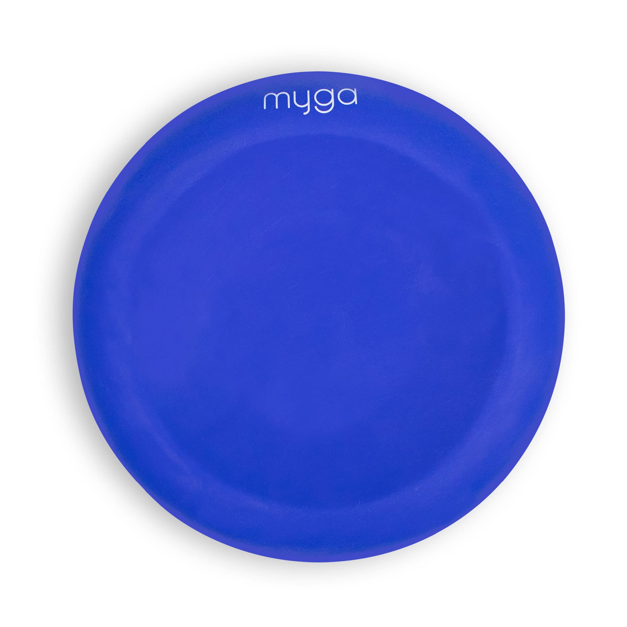 Myga Yoga Support Pad - Silicone Jelly Support Pad for Hands, Wrists, Elbows, Knees and Ankles - Eco-Friendly - Non Slip Yoga Support Kneeling Pad - Blue