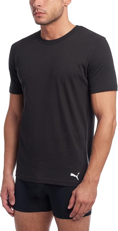 T-shirts de gola redonda do pack de 3 homens — foto 2 de 5
