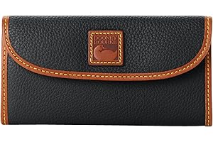 Dooney & Bourke Handbag, Pebble Grain Continental Clutch