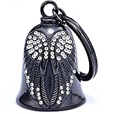 Motorcycle Women Bells - Motorcycle Angel Bell for Men Women,Bell Biker Accessory,Guard Riding Safety
