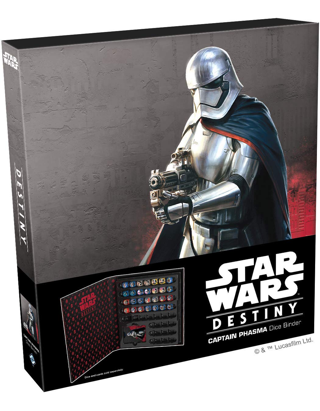 Star Wars: Destiny Captain Phasma Dice Binder
