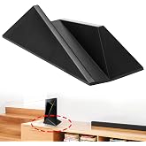 FancyTark Vertical Stand Compatible with Nvidia Shield TV Pro (2017 &amp; 2019) | Weighted Base for Enhanced Stability, Space-Saving Desk Organizer Mount