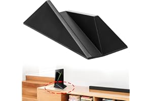 FancyTark Vertical Stand Organizer Compatible with Nvidia Shield Android TV (2017 & 2019 Pro Models) - Durable Composite - Black