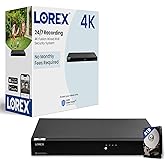 Lorex 4K Fusion NVR for Security System | 16-Channel (Wired or Wi-Fi) | 4TB Storage | Smart Motion Detection | Face/Vehicle/P