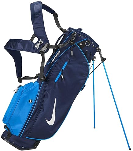 NIKE AIR SPORT スタンドキャディバッグ ネイビー×ブルー Amazon.com: Nike Golf Stand Bag - Air Hybrid, Sports, Lite