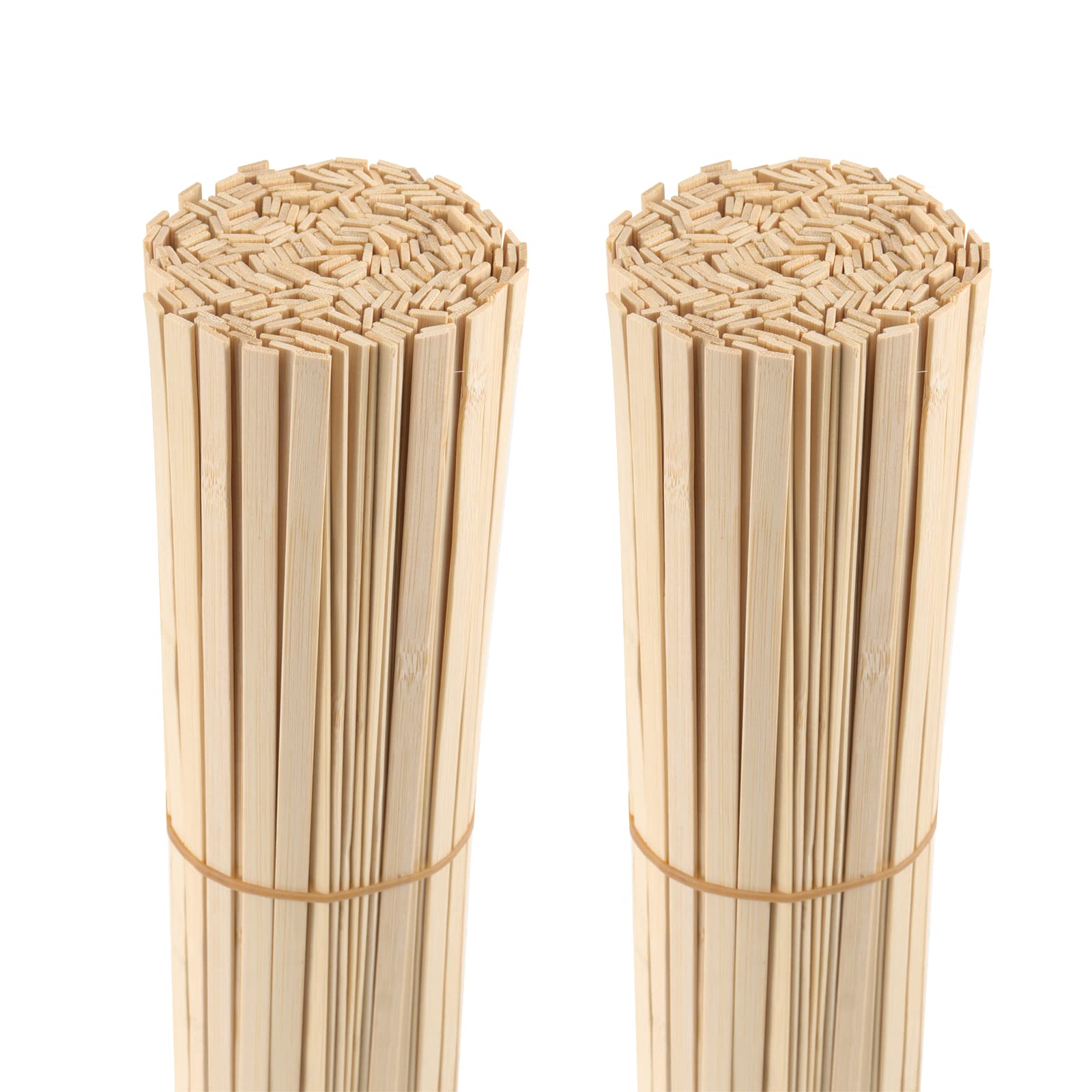 KEILEOHO 200 Pieces Bamboo Chopsticks 40 cm Wooden Chopsticks Wooden Spatulas for Crafts