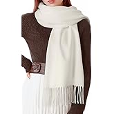 BLATIAL Womens Scarf Winter Blanket Large Scarves Thick Soft Warm Plaid Chunky Scarfs