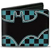 Buckle-Down Men's Standard Bifold Wallet Batman, 4.0" x 3.5"