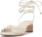 Vince Camuto Women's Lory Heeled Sandal, Creamy