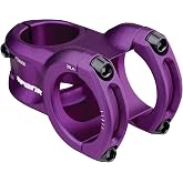 Spank Spoon 350 Stem, Purple, 45mm Chamfered Bar Clamp, Ultra-Short Stack Height, Ideal for ASTM 5, All Mountain, Enduro, Trail, Free Ride, DJ, E-Bike