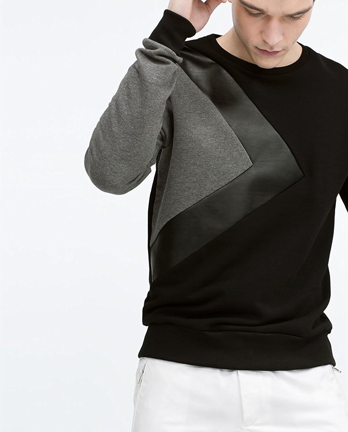 lewel men's cotton t-shirt (lewel11-$_black)