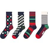 Happy Socks 4-Pack Big Dot Socks
