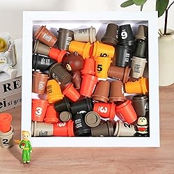 Muzilife 10x10 Shadow Box Picture Frame with Linen