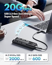 ineo M.2 NVMe NGFF SSD 20Gbps Docking