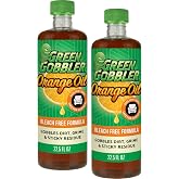 Green Gobbler, Cold Pressed Orange Oil Concentrate - 22.5 oz (D-Limonene) Multi-Purpose Home and Outdoor Cleaner (2 PACK)