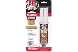 J-B Weld 50151 Light Tan WoodWeld Epoxy Syringe - .85 fl. oz.