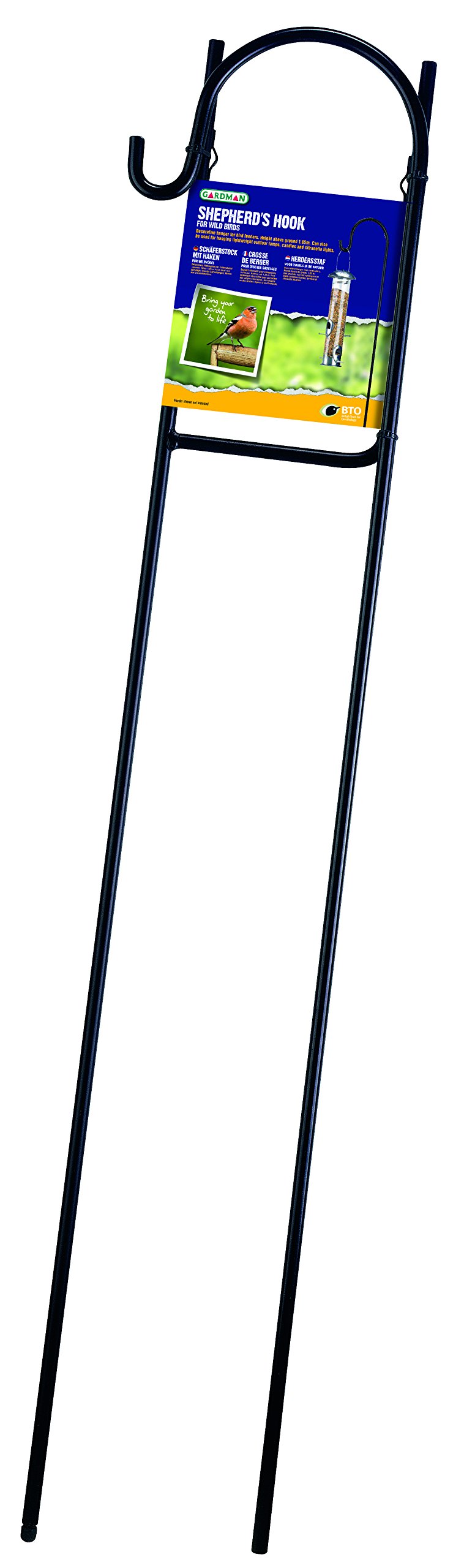 Gardman A01110 Shepherd's Hook, Black, 30 x 7 x 3 cm