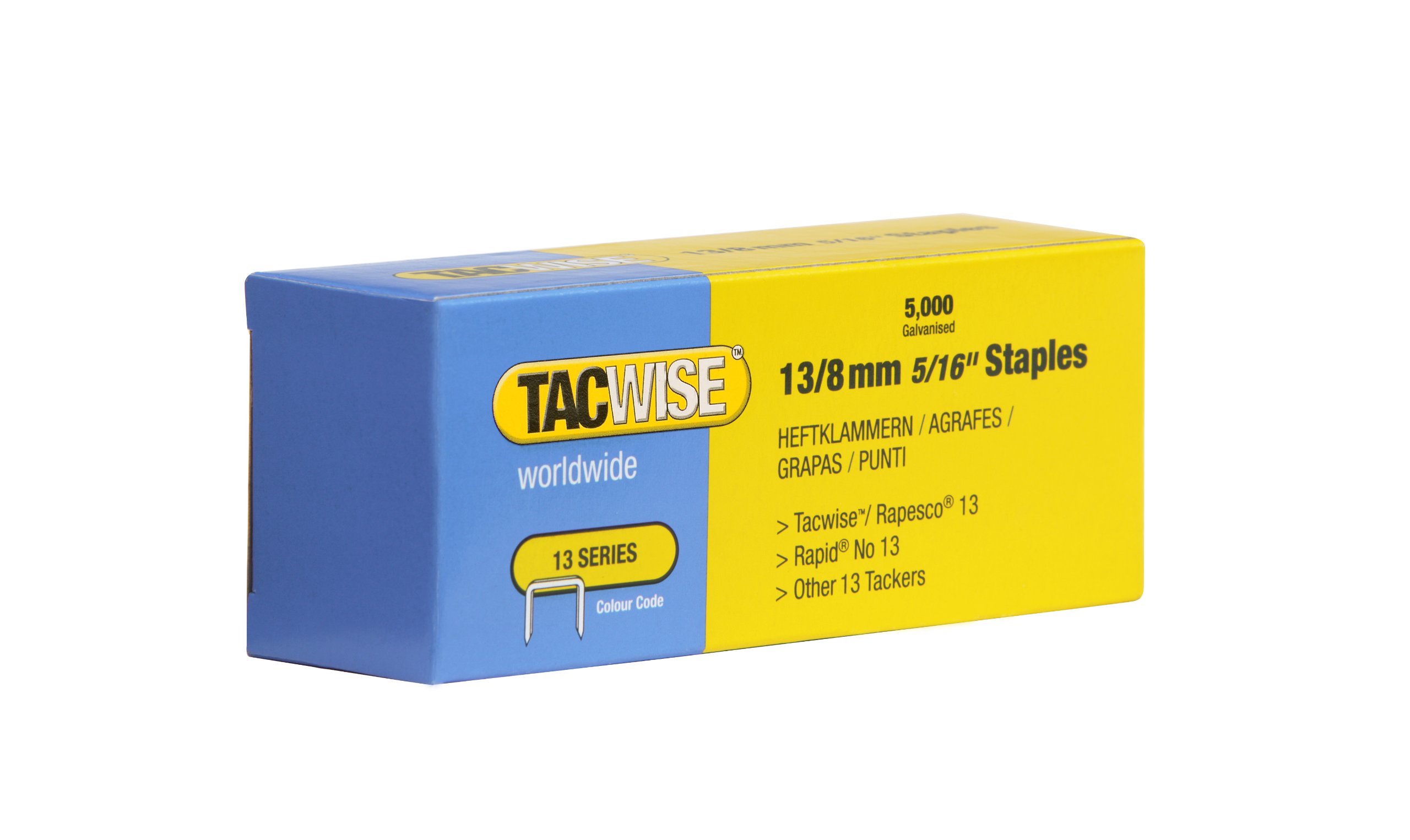 Tacwise 13/ 8mm Staples for Staple Gun (Pack of 5000) 0234