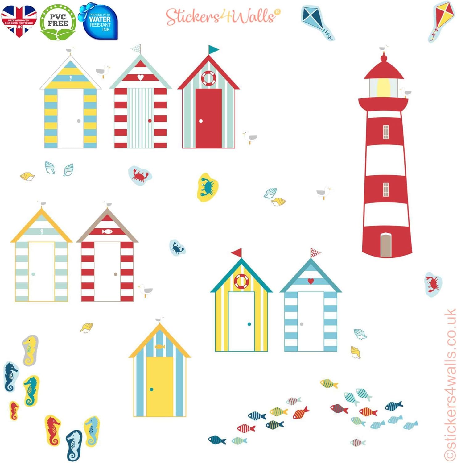 Details About New Beach Bird Summer Fun Removable Wall Sticker Decal Decoration Us Seller Home Garden Home Decor Life Itself Jp