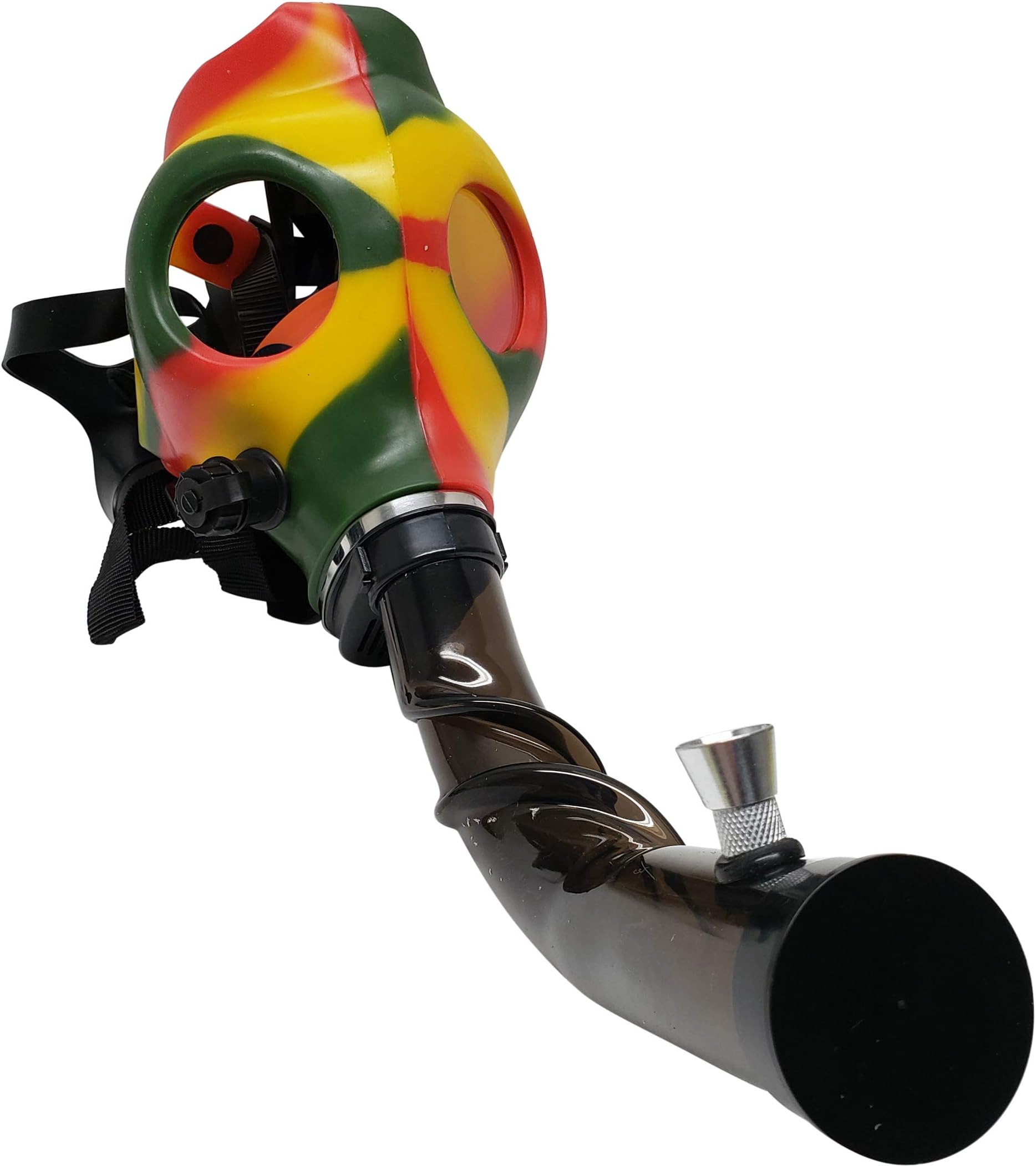 Camouflage Gas Mask Style Bong