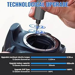 Precision Electric Screwdriver Set,160-in-1 Mini