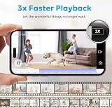 owltron 2K Indoor Camera 2 Pack WiFi Night Vision Motion 2-Way Talk Alexa view 6