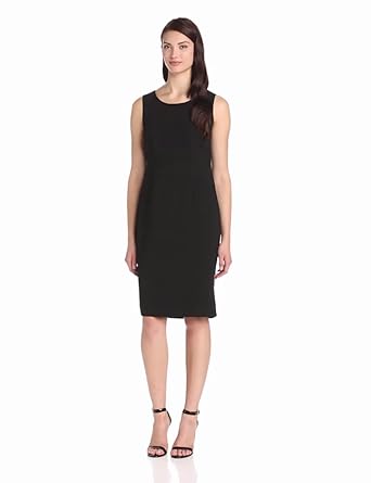 kasper solid sheath dres