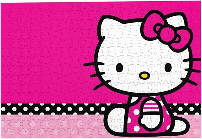 Amazon Co Jp ハローキティ アニメ ジグソーポスター パズル イラスト ジグソー木製 1000ピース 面白い おもちゃ ゲーム 脳開発おもちゃ 減圧 子供 モザイクアート 幼児 成人 壁飾り 木製 エコ素材 キャラクター 個性の贈り物 レジャー 萌えグッズ プレゼント グッズ