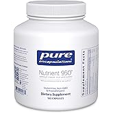 Pure Encapsulations Nutrient 950 Without Copper, Iron, & Iodine | Antioxidant Multivitamin and Mineral Supplement to Support Optimal Health and Physiological Functions* | 180 Capsules
