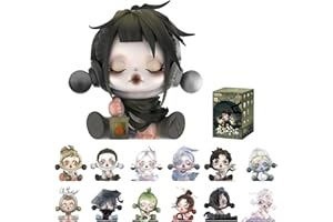 POP MART SKULLPANDA The Ink Plum Blossom Series Figures, SKULLPANDA Blind Box Figures, Random Design Action Figures Collectible Toys Home Decorations, Holiday Birthday Gifts, Single Box